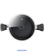 TEFAL SUPER COOK 9 PC SET, NON-STICK, THERMO-SIGNAL, RED