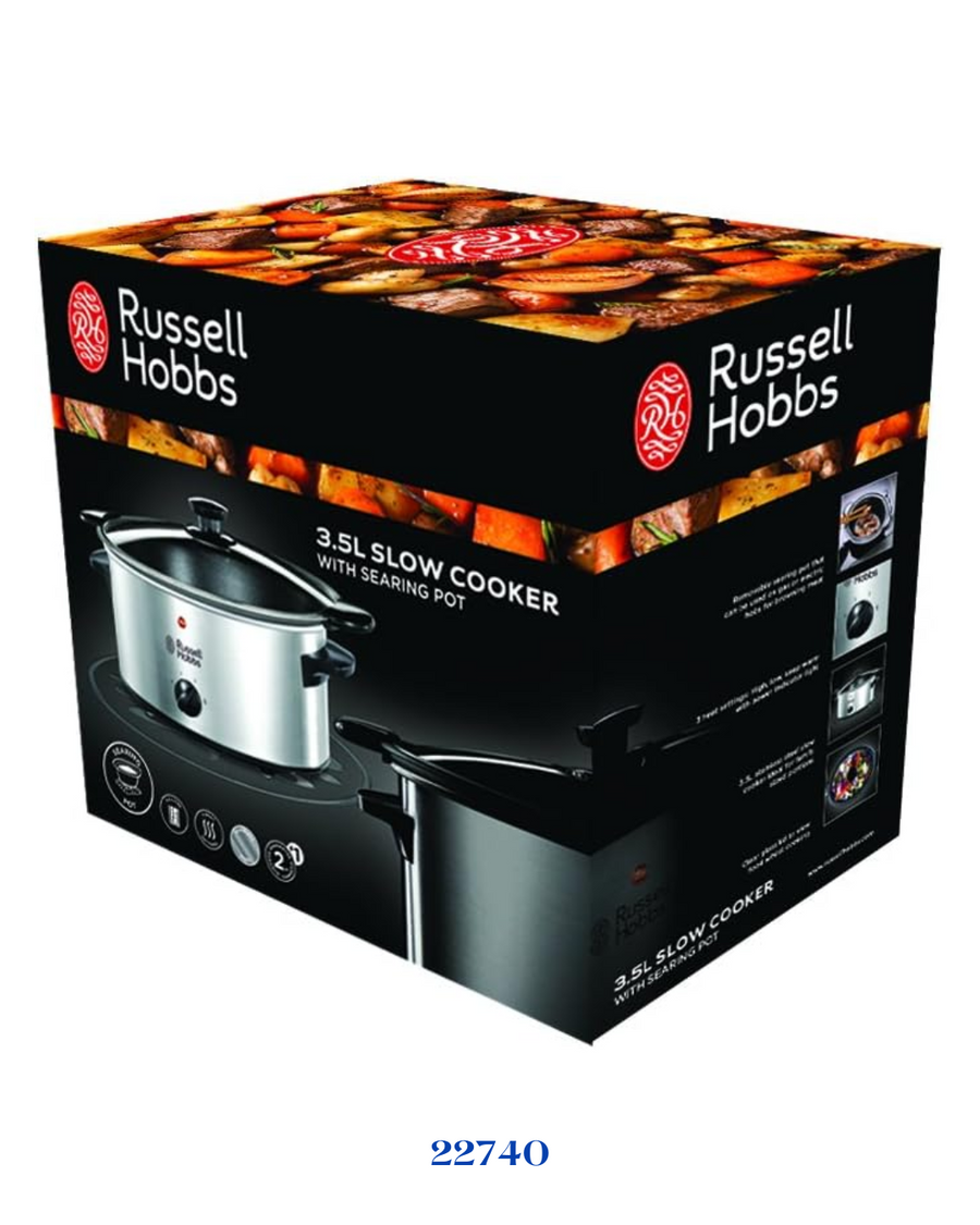 RUSSELL HOBBS 3.5L SEARING SLOW COOKER 160W