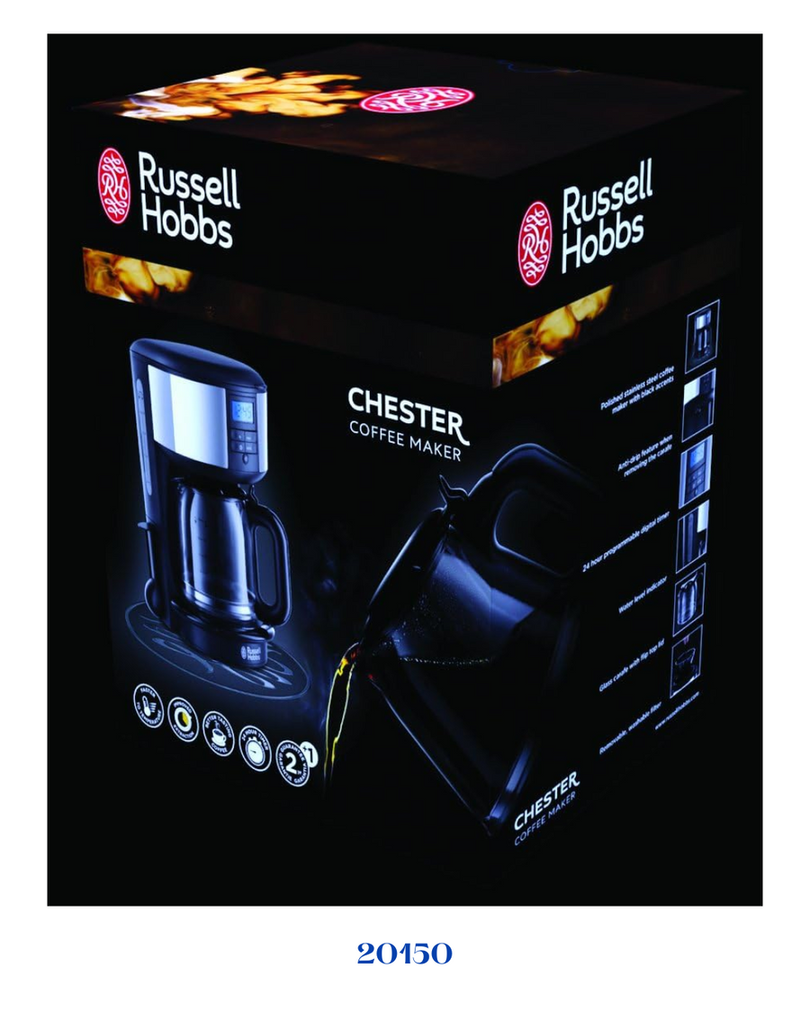RUSSELL HOBBS CHESTER COFFEE MAKER 1000W 1.25L​