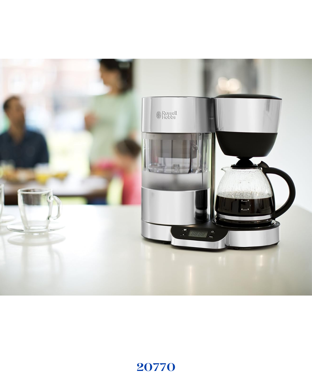 RUSSELL HOBBS CLARITY COFFEE MAKER 1.25L