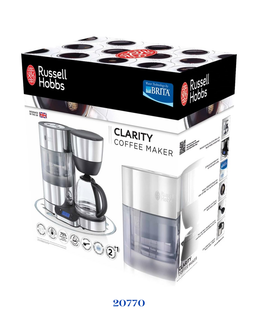RUSSELL HOBBS CLARITY COFFEE MAKER 1.25L