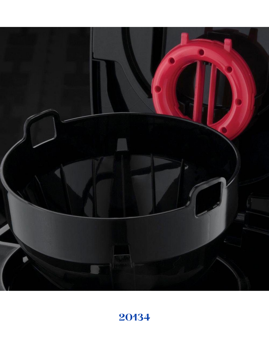 RUSSELL HOBBS COLOURS PLUS+ BLACK COFFEE MAKER 1000W 1.25L​