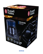 RUSSELL HOBBS COLOURS PLUS+ BLACK COFFEE MAKER 1000W 1.25L