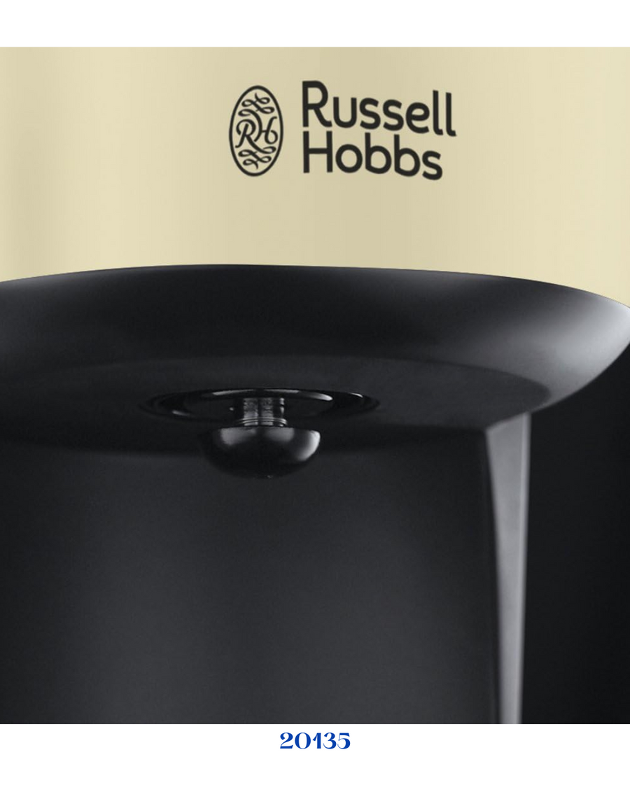 RUSSELL HOBBS COLOURS PLUS+ CREAM COFFEE MAKER 1000W 1.25L