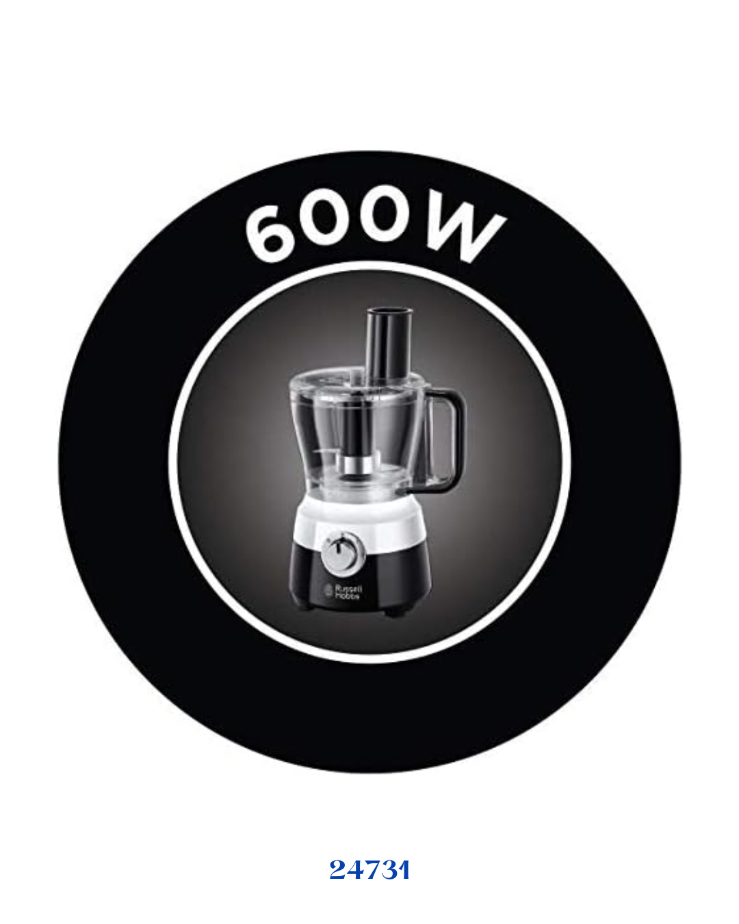 RUSSELL HOBBS HORIZON FOOD PROCESSOR 600W 2.5L