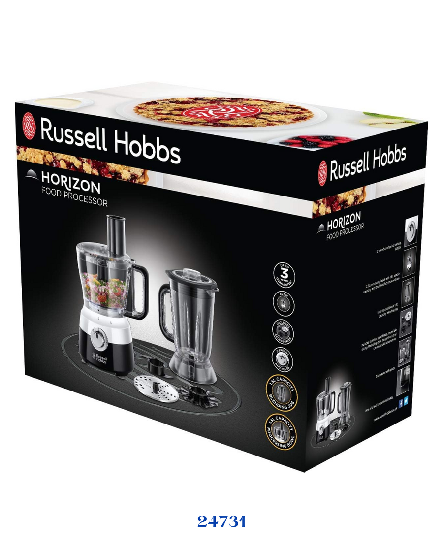 RUSSELL HOBBS HORIZON FOOD PROCESSOR 600W 2.5L