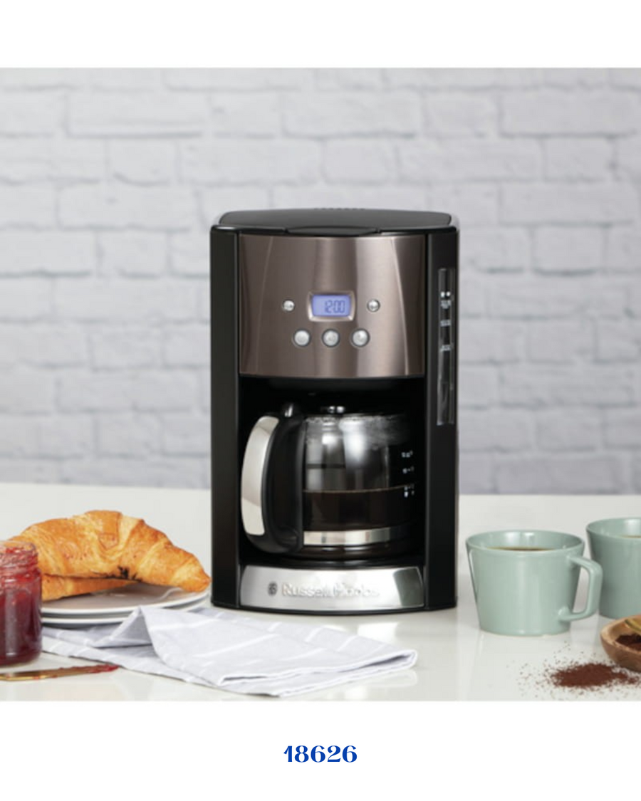 RUSSELL HOBBS MATTE BLACK COFFEE MAKER