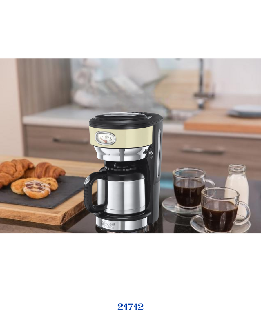 RUSSELL HOBBS RETRO COFFEE MAKER 1000W 1L​