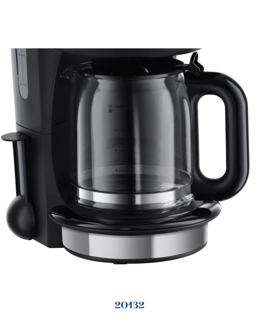 RUSSELL HOBBS STORM GREY COFFEE MAKER 1000W 1.25L​
