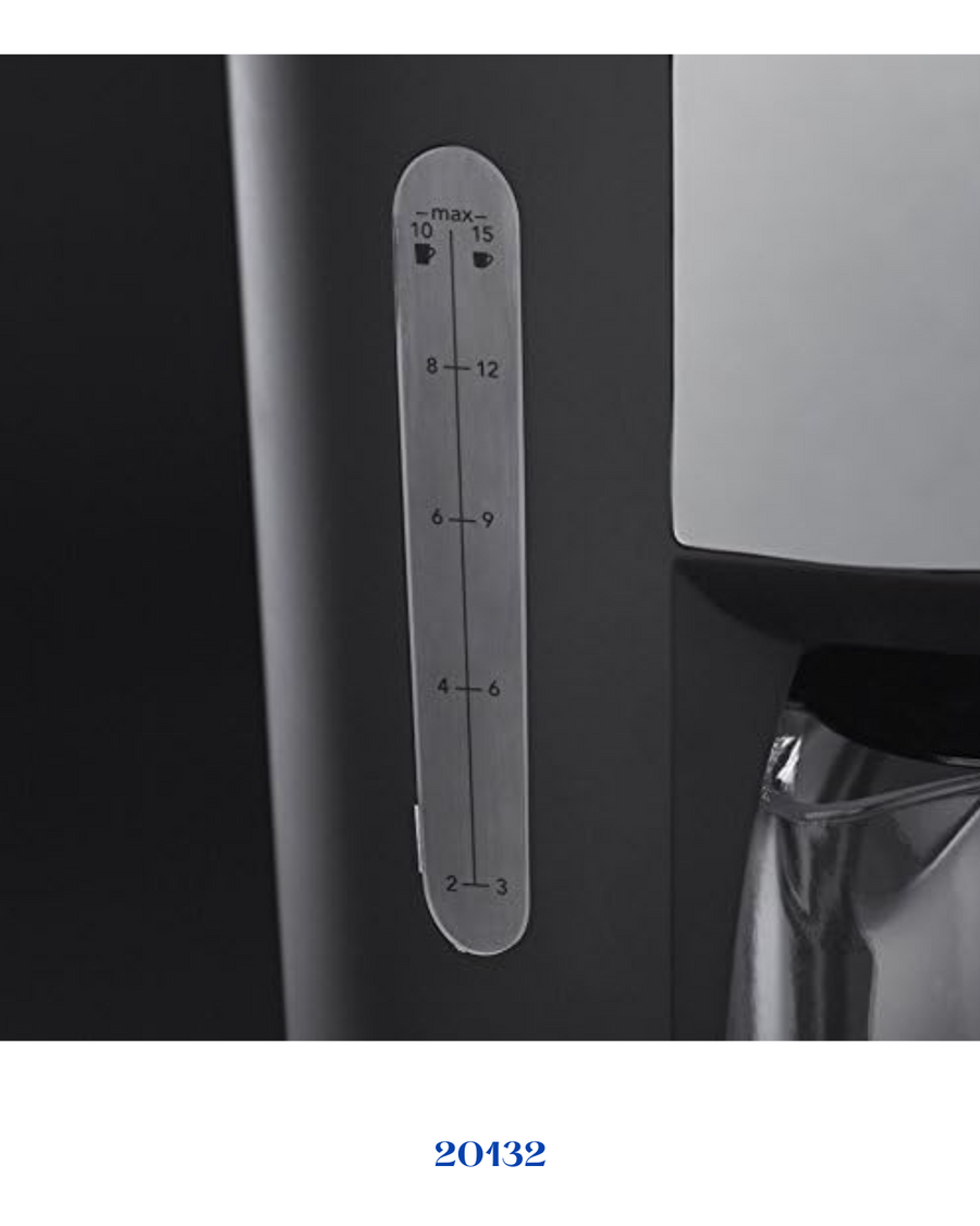 RUSSELL HOBBS STORM GREY COFFEE MAKER 1000W 1.25L​