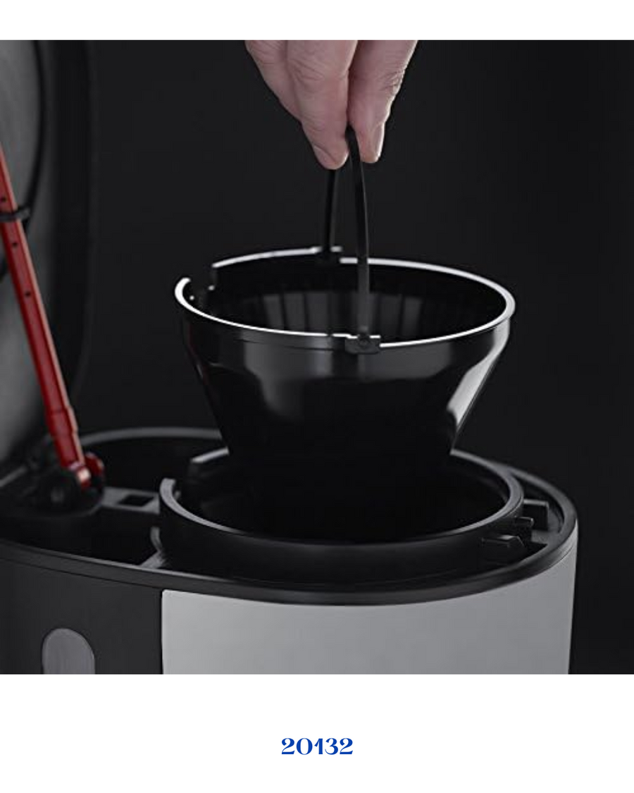 RUSSELL HOBBS STORM GREY COFFEE MAKER 1000W 1.25L​