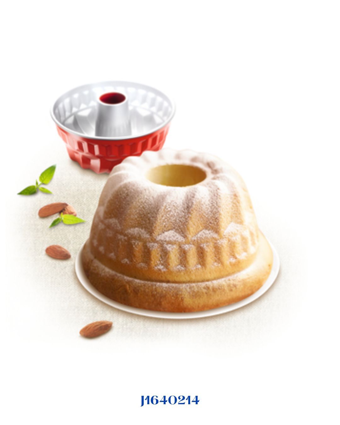 TEFAL DELIBAKE KUGELHOPF CAKE  PAN 22 CM