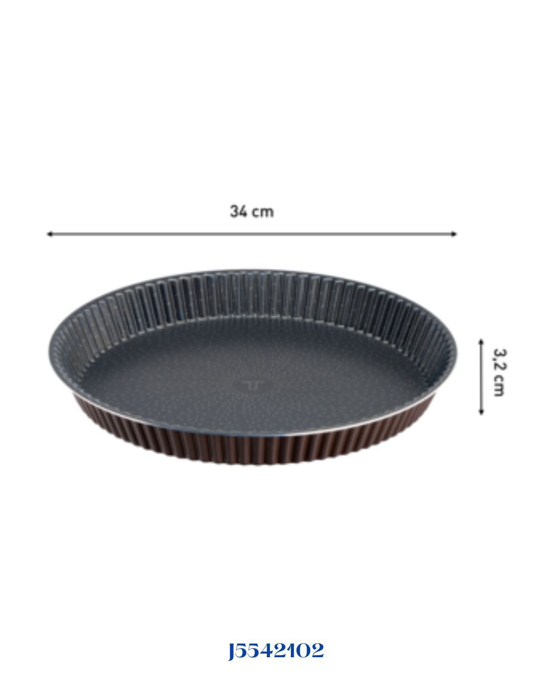 TEFAL PERFECTBAKE FLUTED TART 33 CM