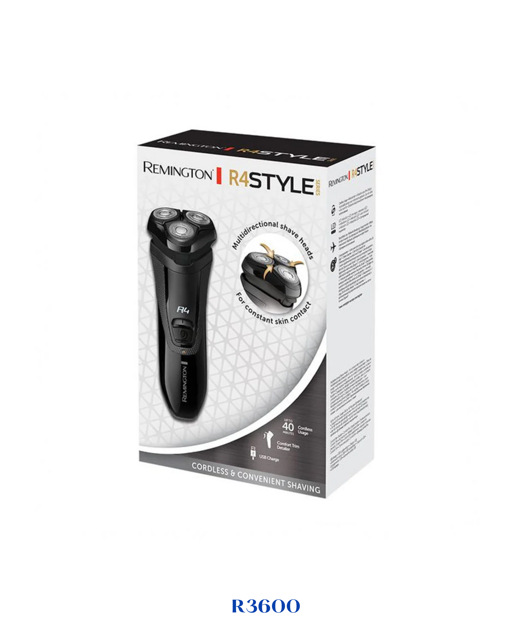 REMINGTON R4 STYLE SERIES ROTARY SHAVER