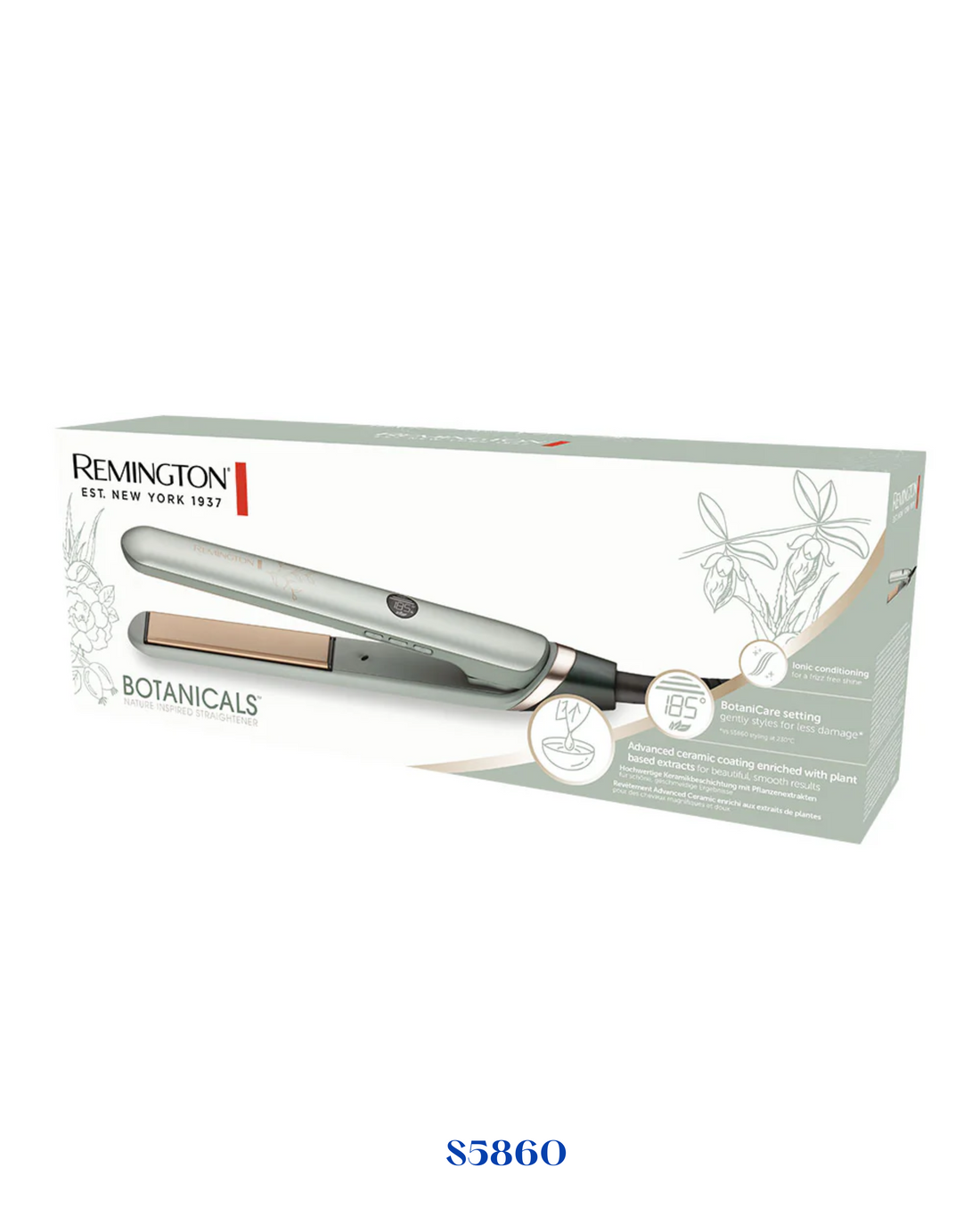 REMINGTON BOTANICALS HAIR STRAIGHTENER