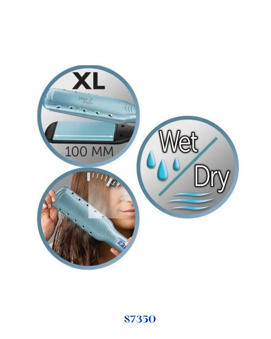 REMINGTON WET2STRAIGHT WIDE PLATE HAIR STRAIGHTENER​