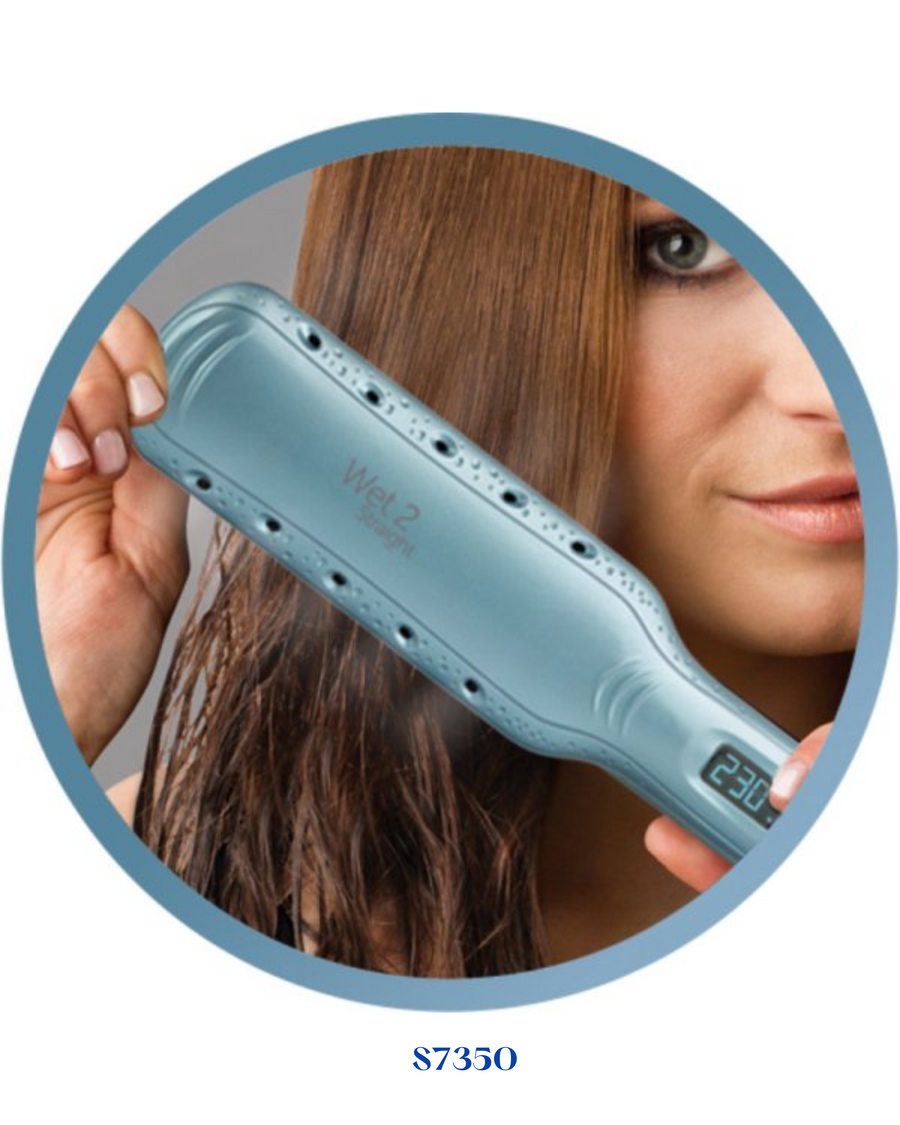 REMINGTON WET2STRAIGHT WIDE PLATE HAIR STRAIGHTENER​