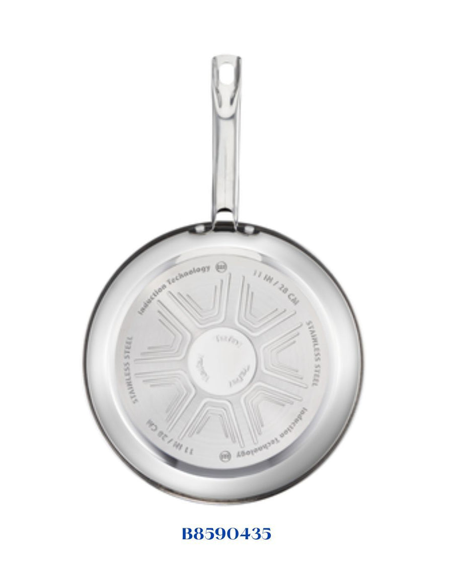 TEFAL STAINLESS STEEL INTUITION FRYPAN 24CM