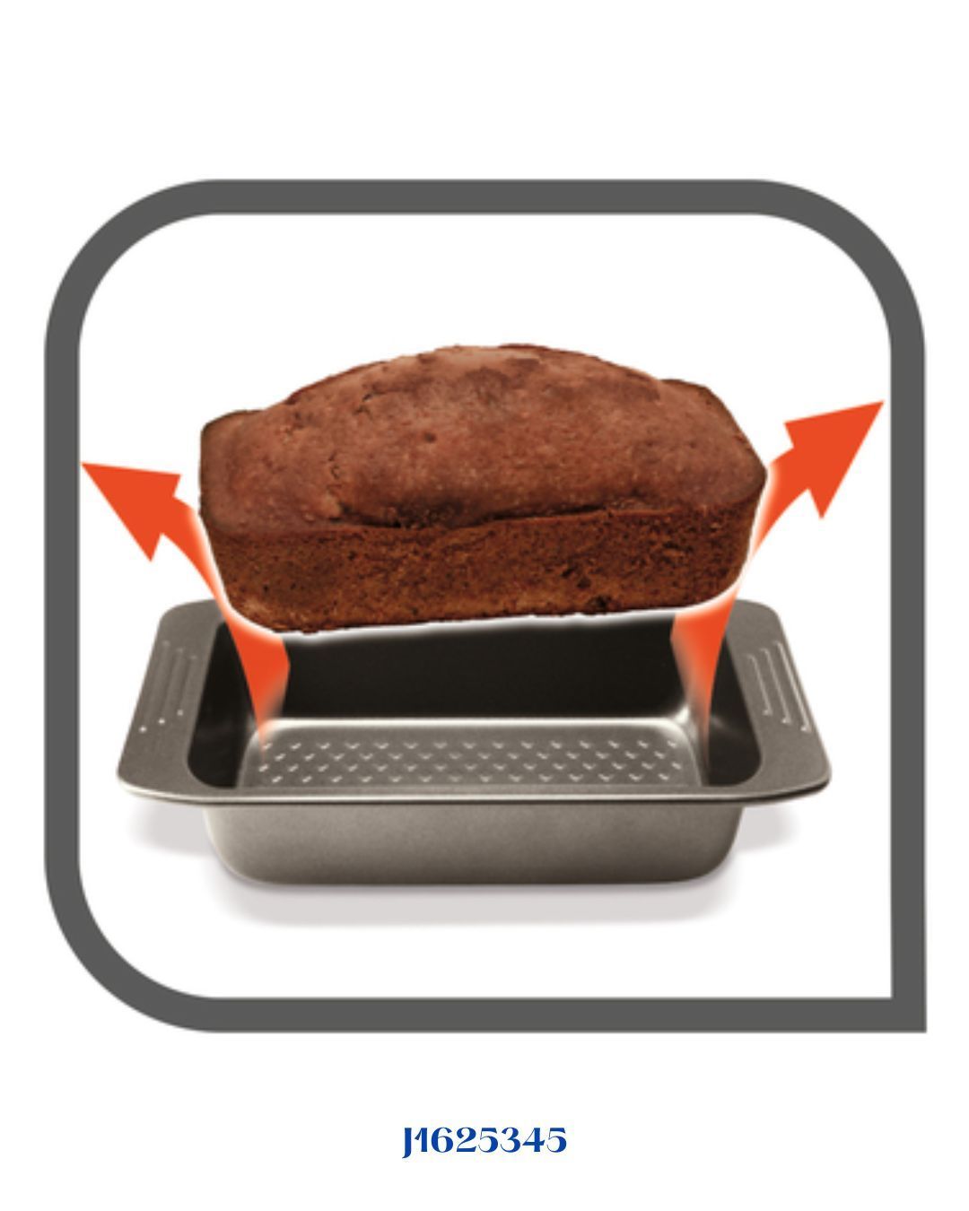 TEFAL EASY GRIP RECTANGULAR CAKE 12X25CM