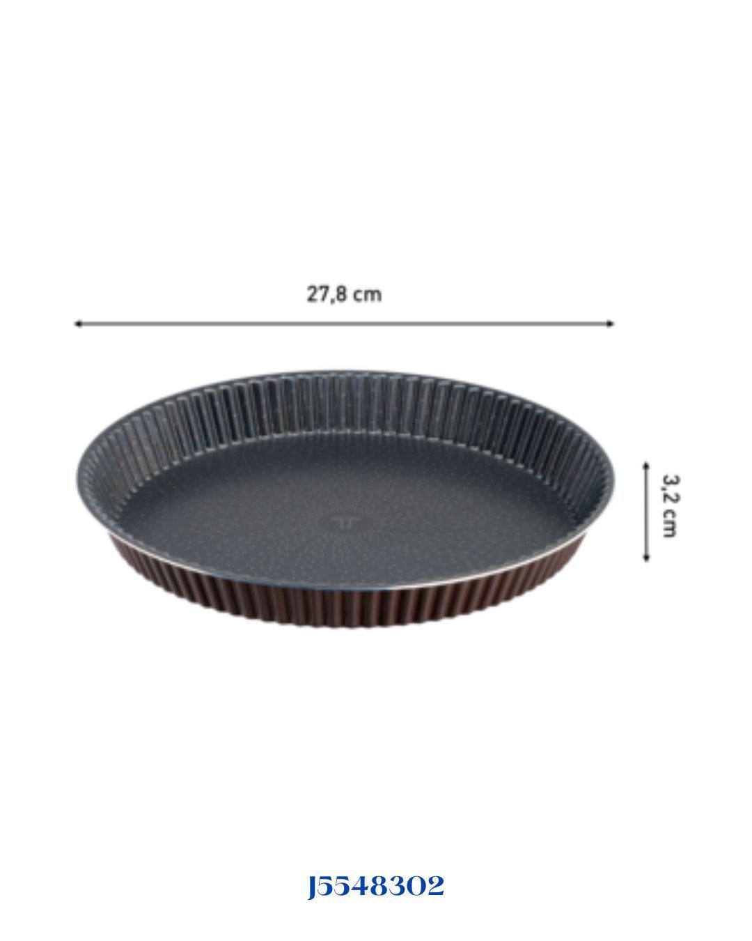 TEFAL PERFECTBAKE FLUTED TART 27 CM