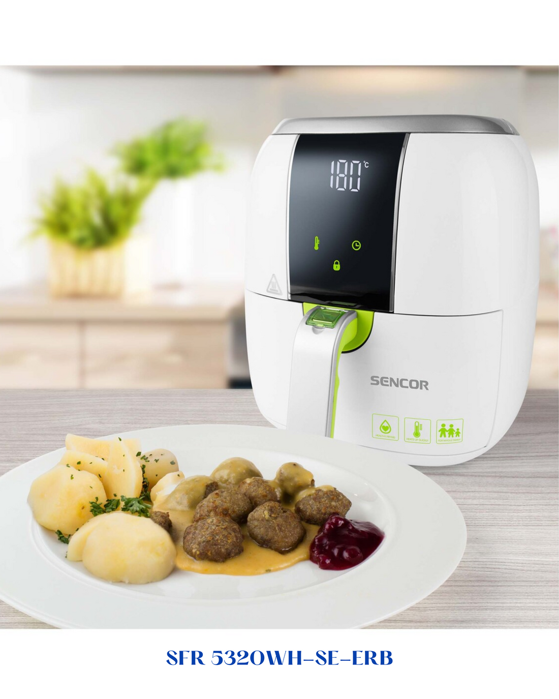SENCOR VITA FRYER 1400W 3L