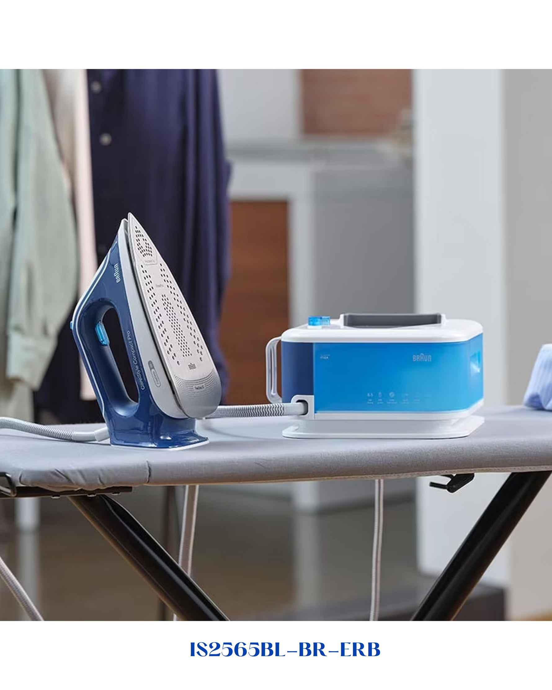 BRAUN CARESTYLE COMPACT PRO STEAM GENERATOR IRON 2400W