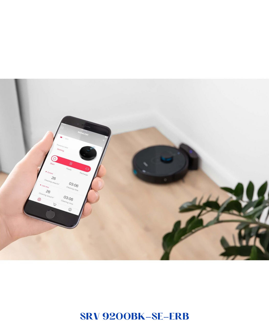 SENCOR ROBOTIC VACUUM CLEANER SRV 9200BK