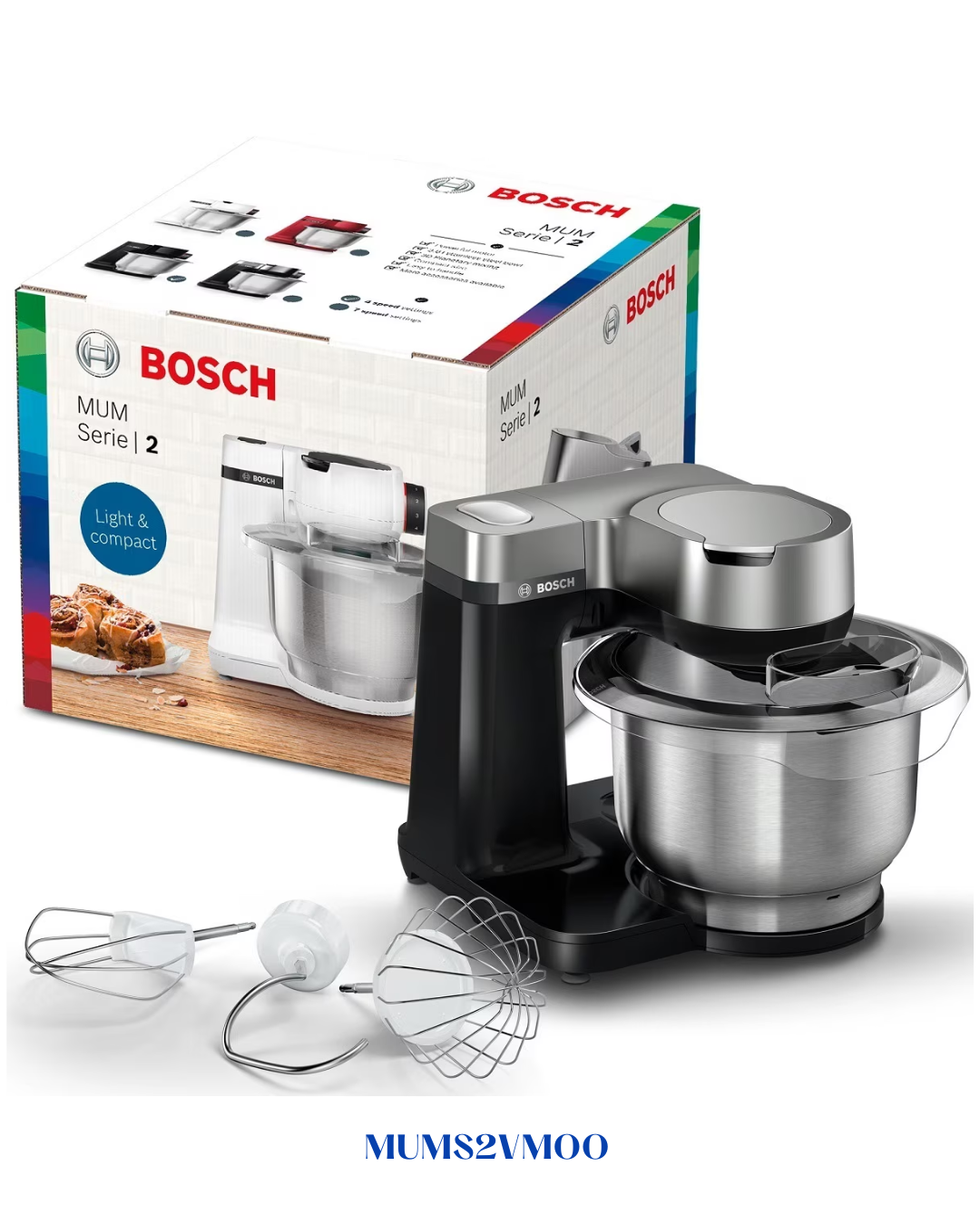 BOSCH MUM SERIES 2 KITCHEN MACHINE 900W 3.8L