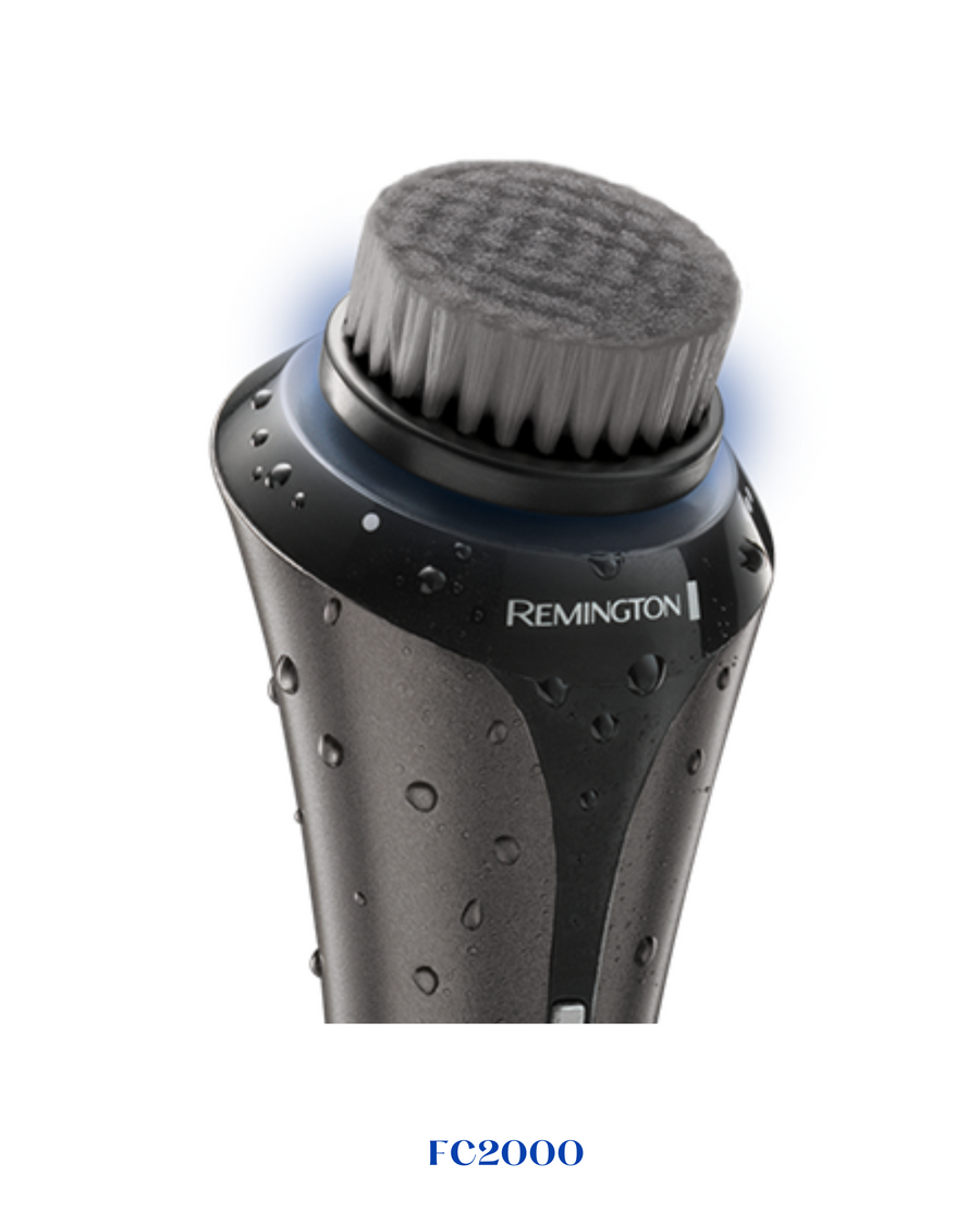 REMINGTON RECHARGE FACIAL CLEANSING BRUSH WITH CHARCOAL