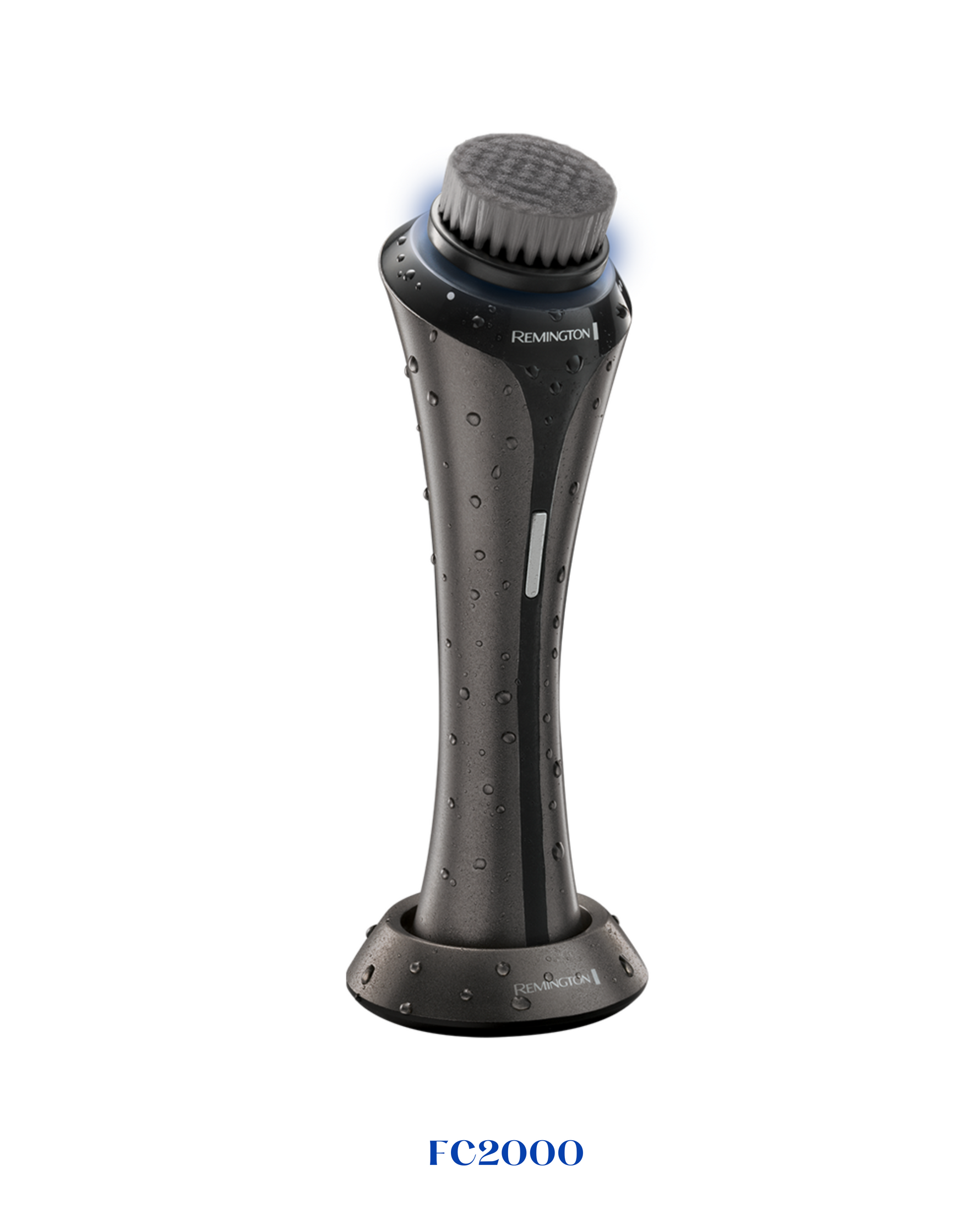 REMINGTON RECHARGE FACIAL CLEANSING BRUSH WITH CHARCOAL