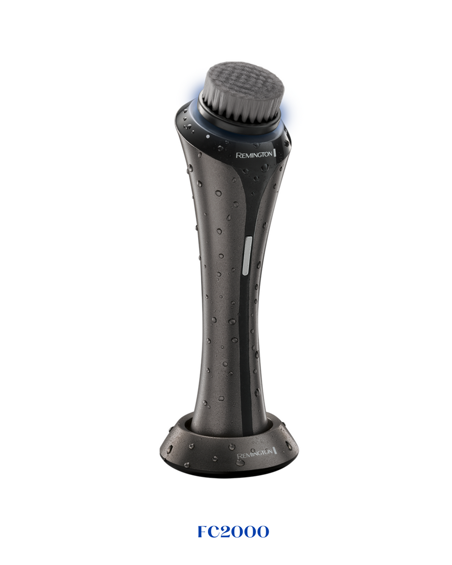 REMINGTON RECHARGE FACIAL CLEANSING BRUSH WITH CHARCOAL
