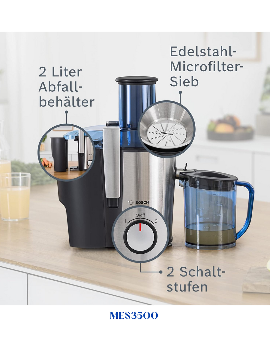 BOSCH VITAJUICE 3 CENTRIFUGAL JUICER 700W​