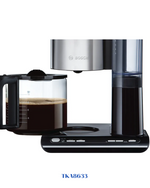 BOSCH STYLINE COFFEE MAKER BLACK, 1160W, 1.4L
