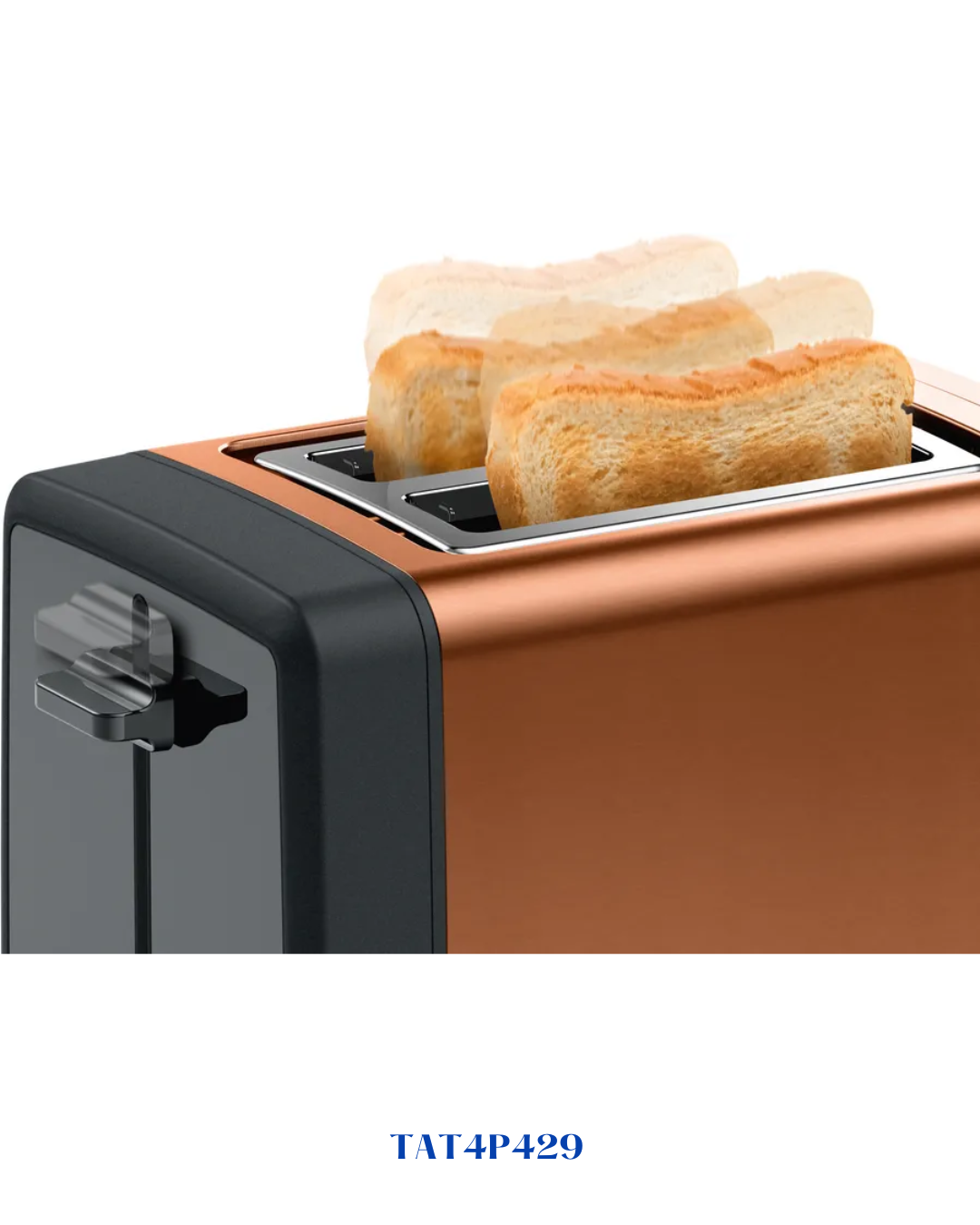 BOSCH COMPACT TOASTER DESIGNLINE COPPER 970W