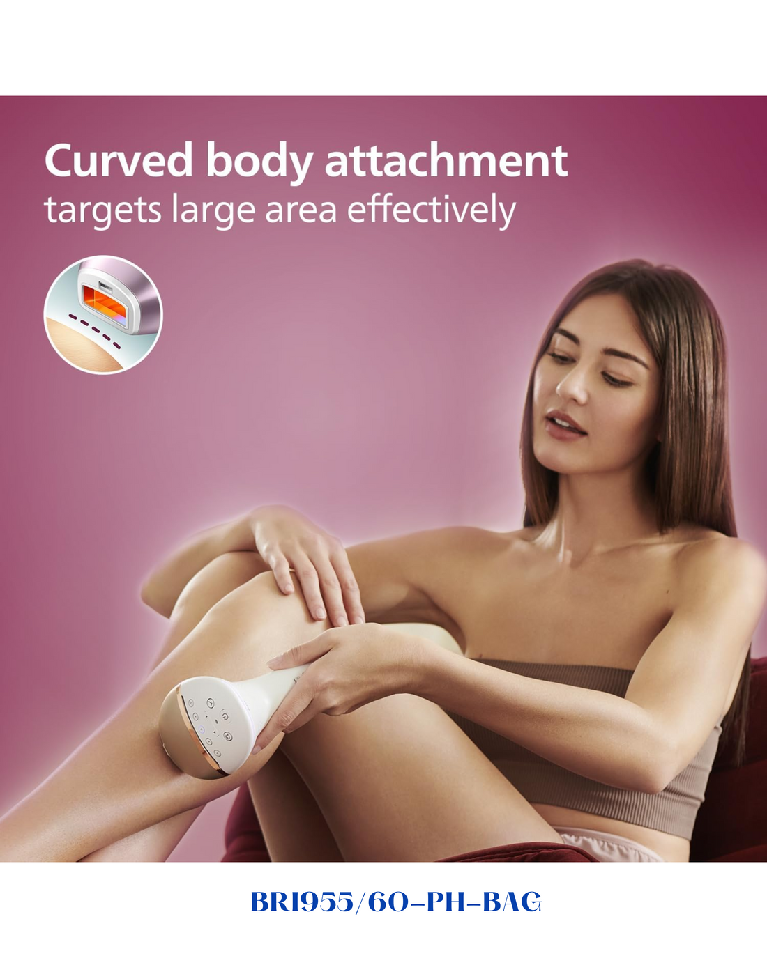 PHILIPS LUMEA IPL 9000 SERIES HAIR REMOVAL DEVICE WITH SENSEIQ