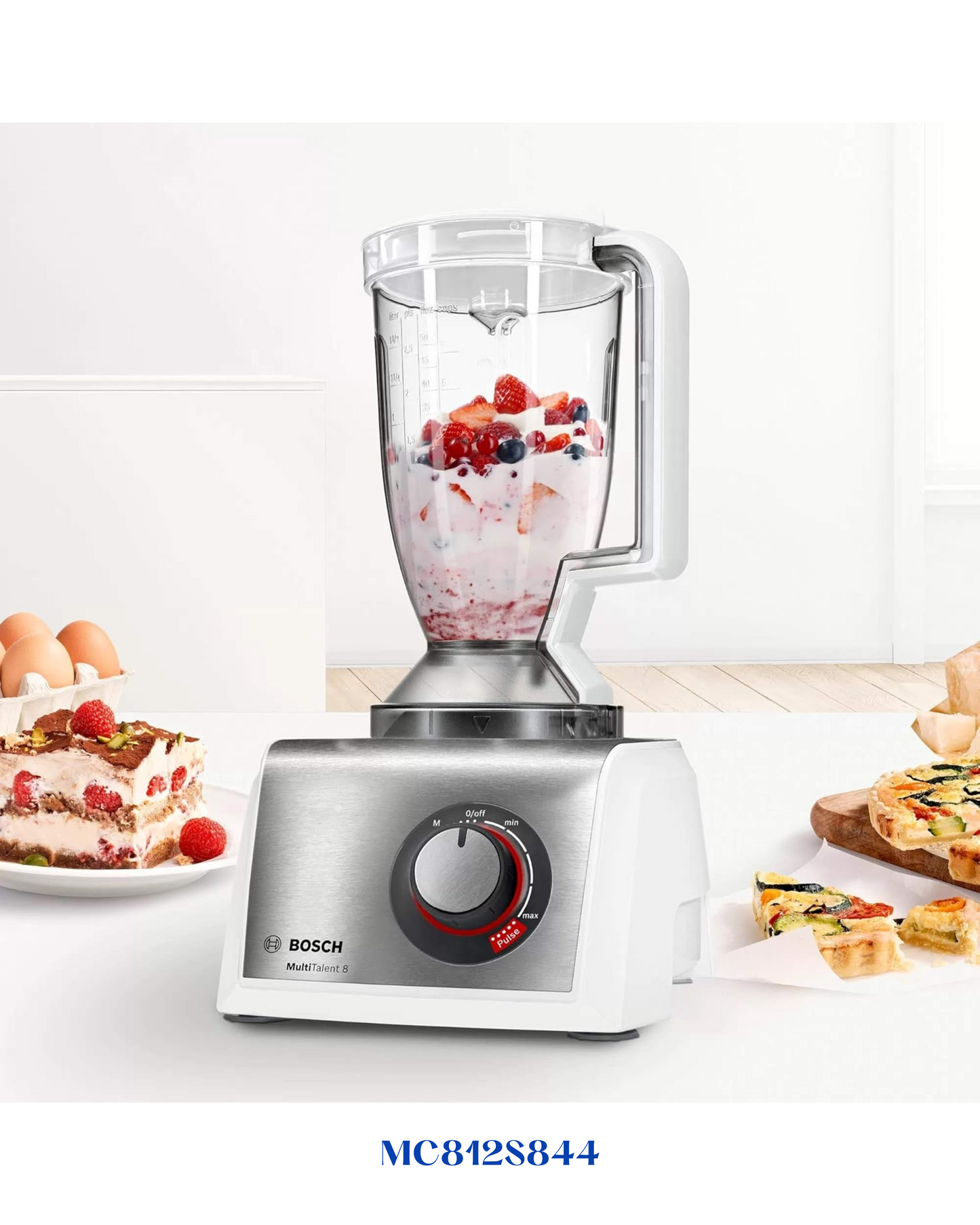 BOSCH محضرة طعام 1250 وات-3.9 لتر