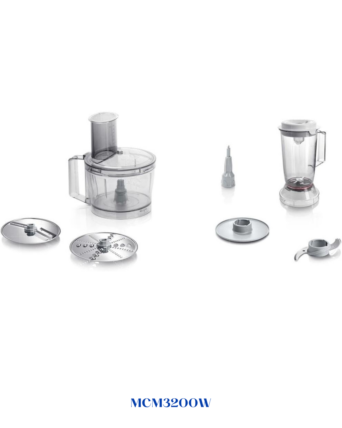 BOSCH  FOOD PROCESSOR 800 W-2.3 L-محضرة طعام بوش