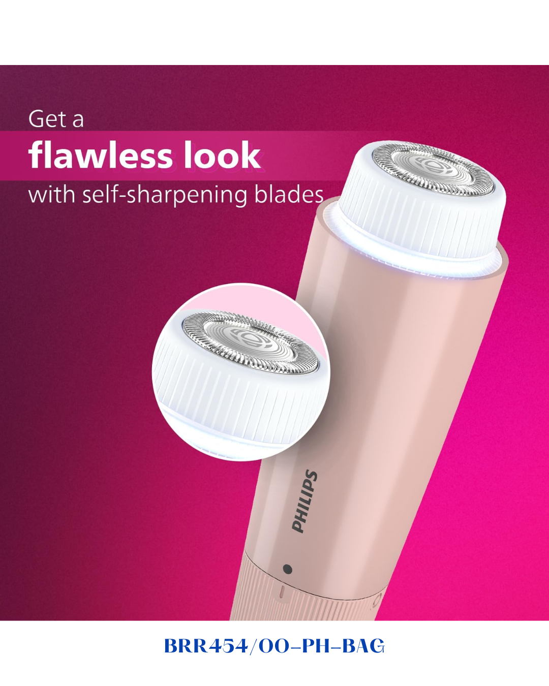 PHILIPS FACIAL HAIR REMOVER
