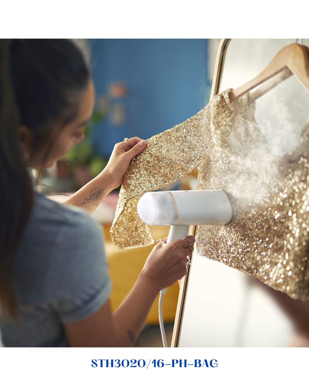 PHILIPS  HANDHELD STEAMER  1000W مكواة بخارية يدوية