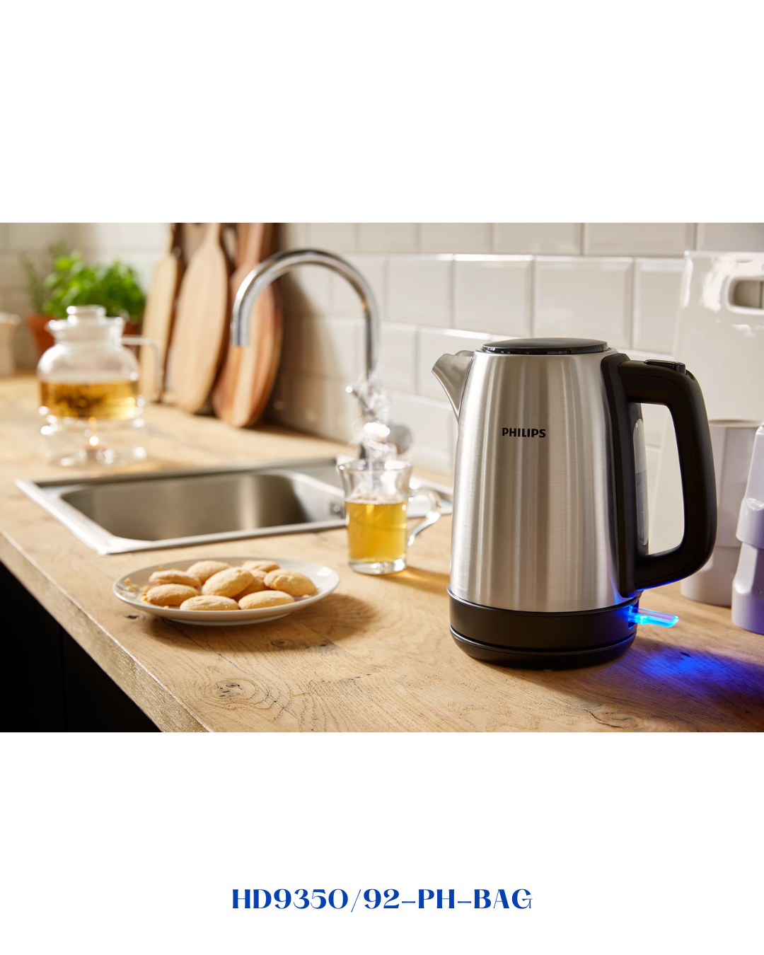 PHILIPS METAL KETTLE, 2000W-1.7L-غلاية ماء فيليبس