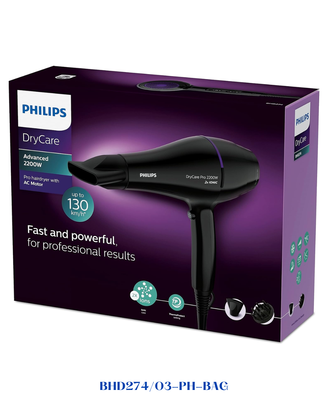 PHILIPS DRYCARE PRO HAIRDRYER​-2200W