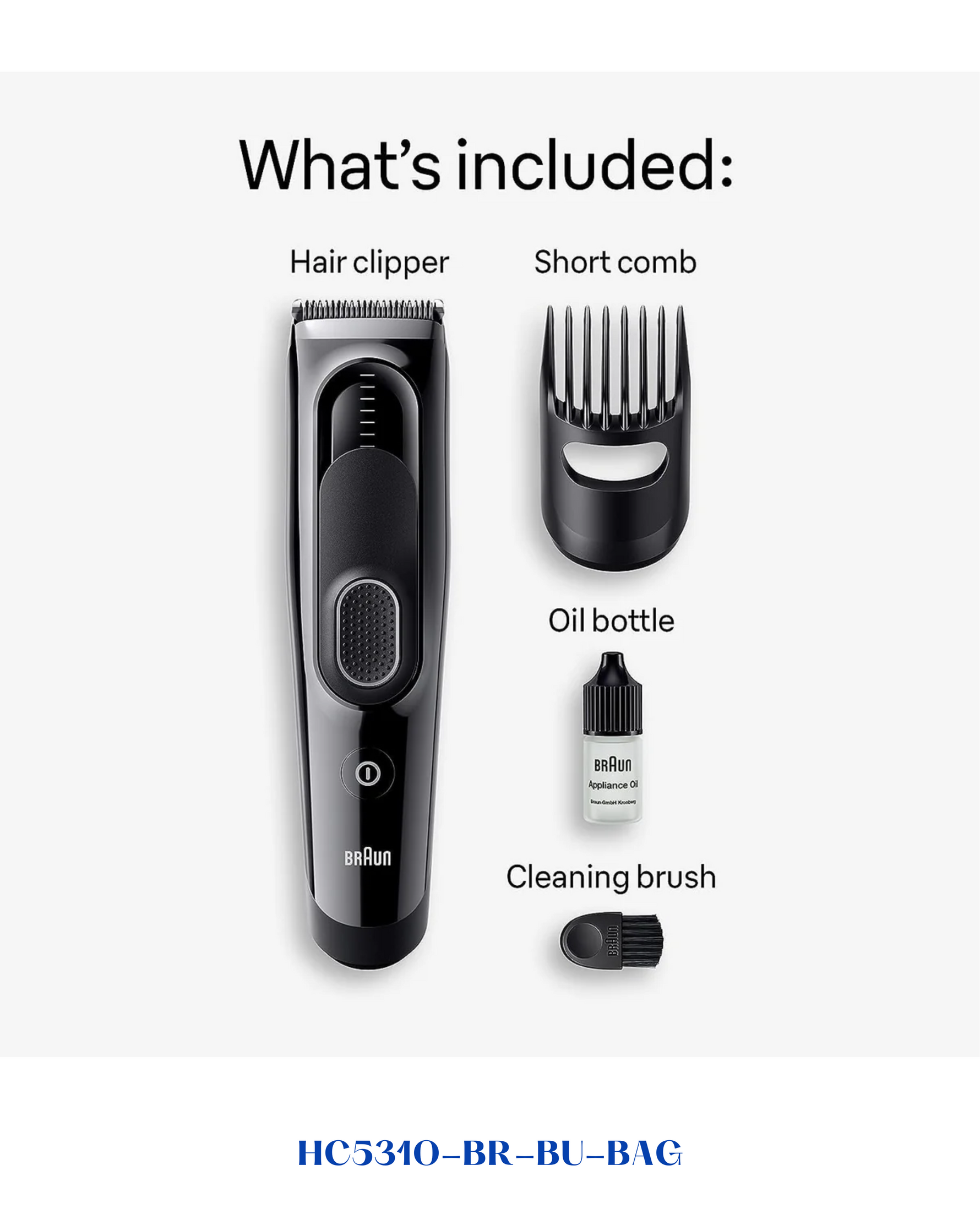 BRAUN HAIR CLIPPER