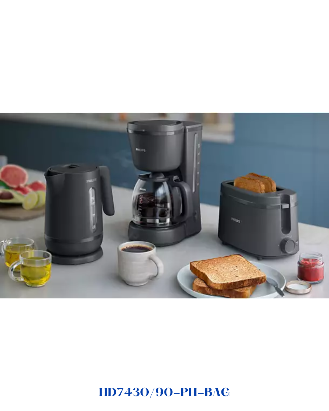 PHILIPS  DRIP COFFEE MAKER 1.2L-1000W