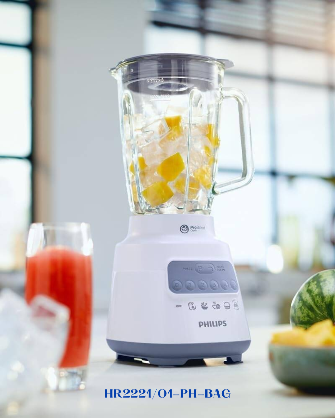 PHILIPS  GLASS BLENDER CORE 700W 1.5L