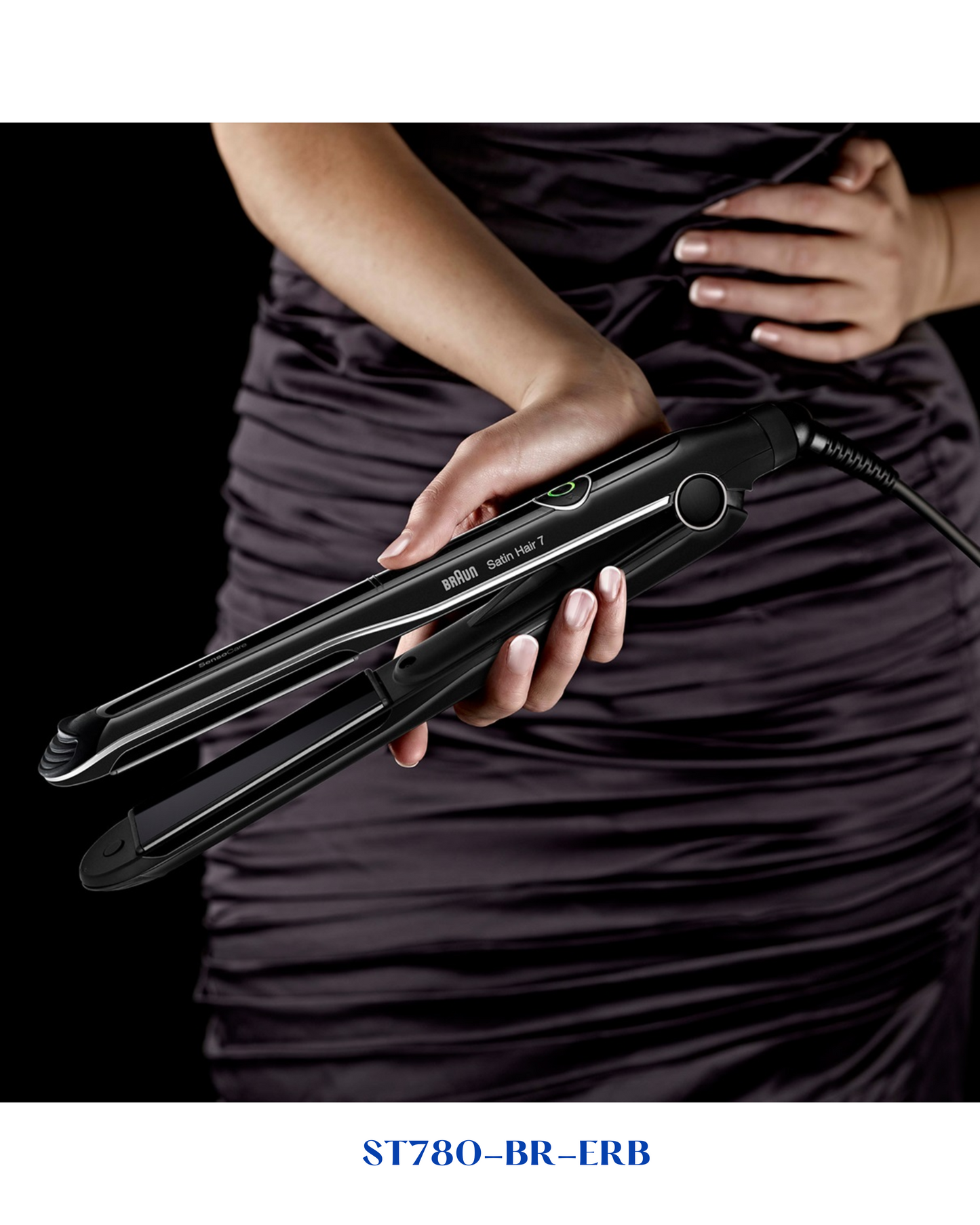 BRAUN SATIN HAIR 7  STRAIGHTENER WITH SENSOCARE