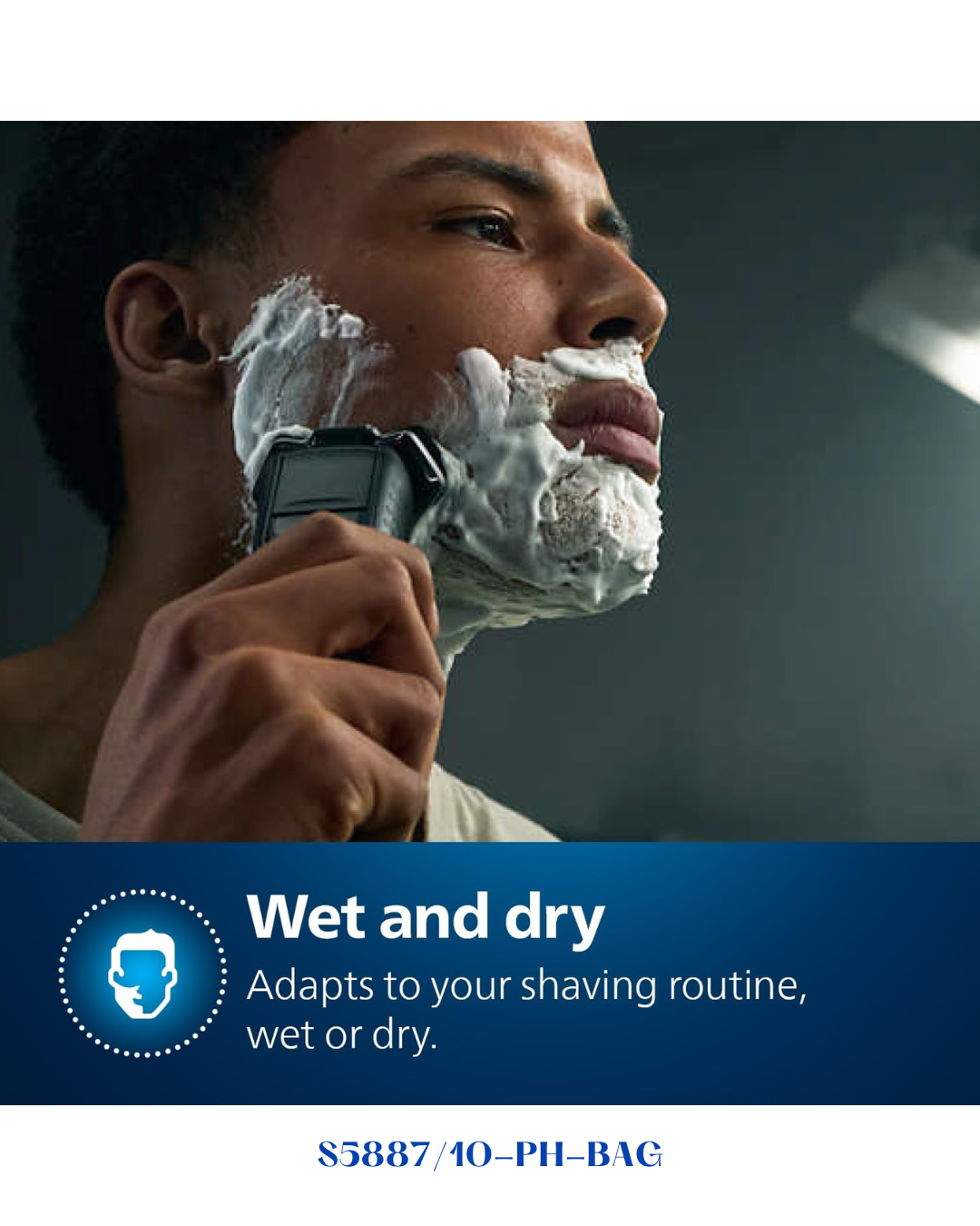 PHILIPS  SHAVER SERIES 5000 WET & DRY ELECTRIC SHAVER