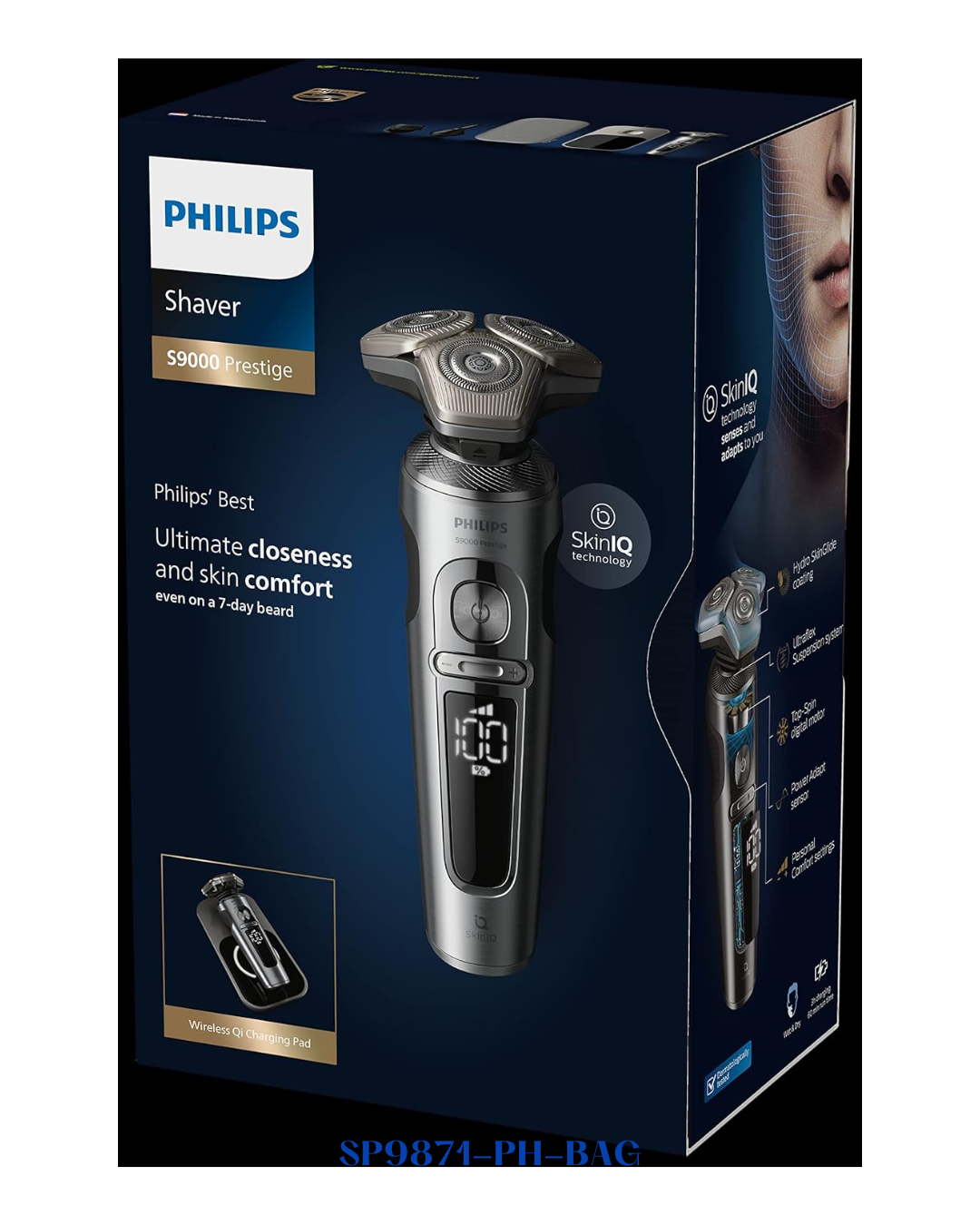 PHILIPS  SHAVER WET & DRY ELECTRIC SHAVER WITH SKINIQ