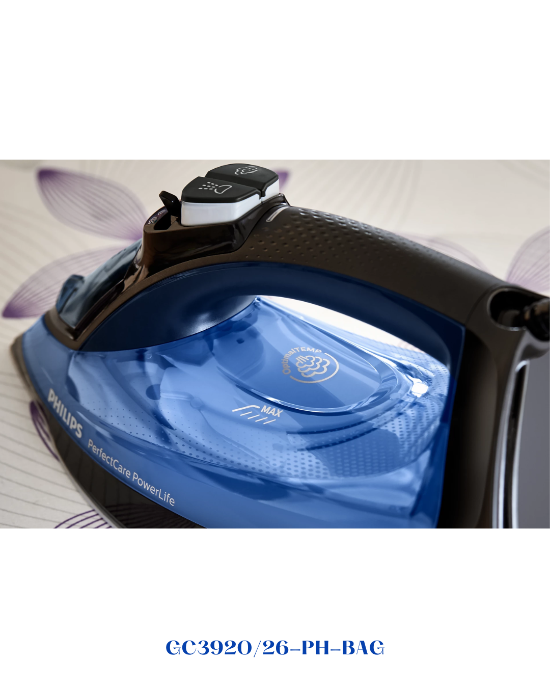 PHILIPS  STEAM IRON  2500W مكواة بخارية