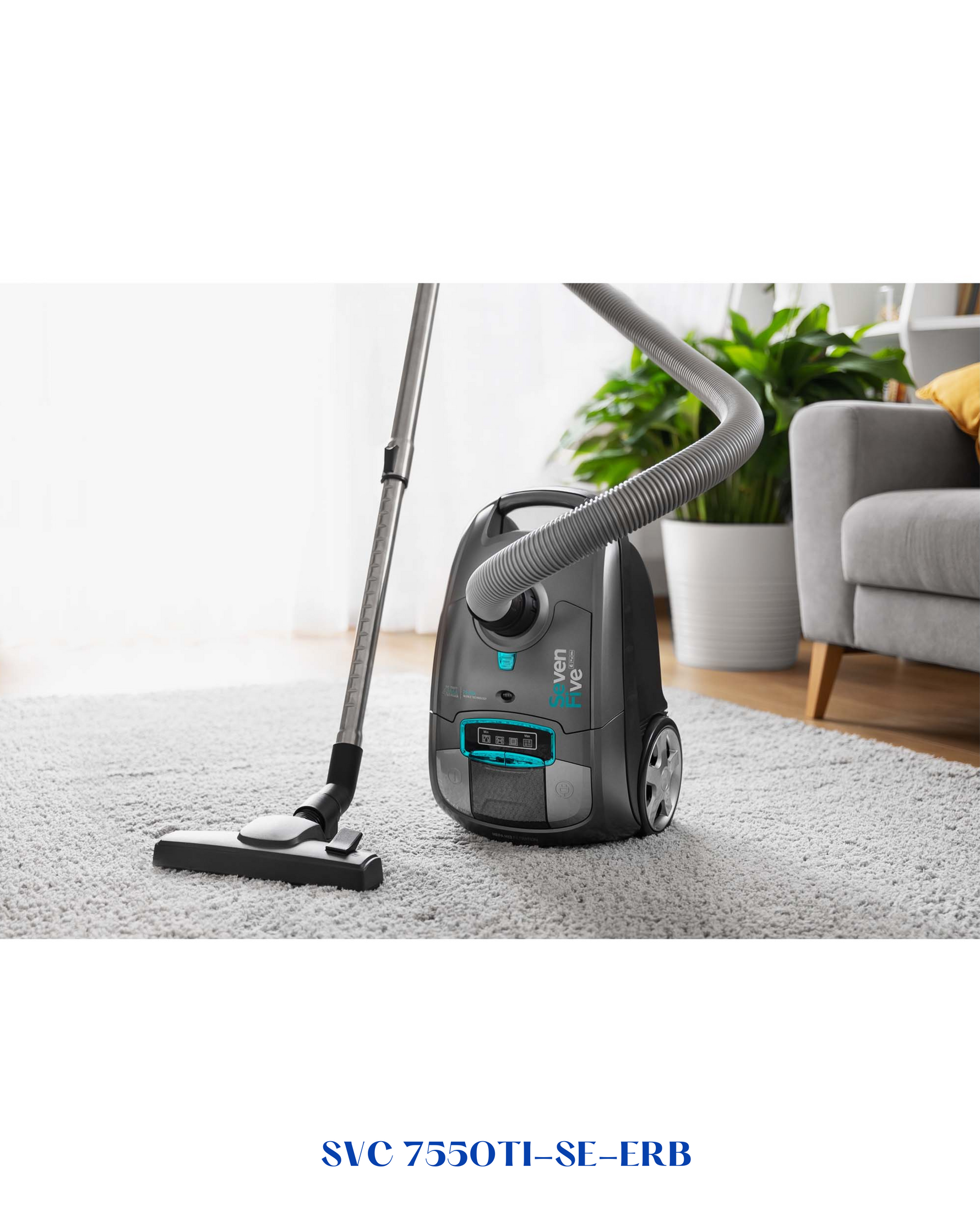 SENCOR BAGGED VACUUM CLEANER 750W 3.5L