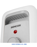 SENCOR OIL-FILLED RADIATOR HEATER 2300W